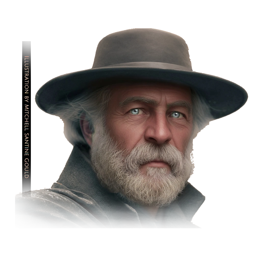 Download thumbnail for Walt Whitman portrait by Mitchell Santine Gould
