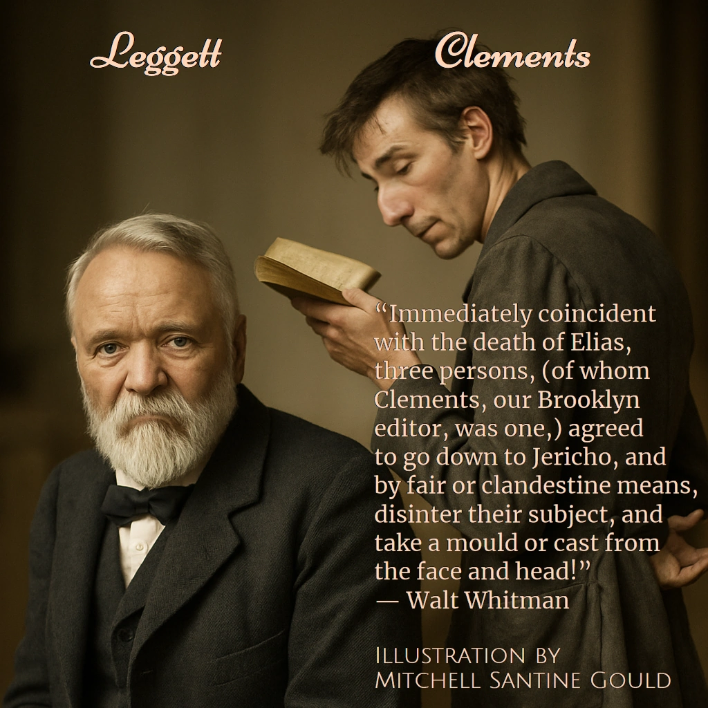 Phillip Leggett (composite character) and Samuel E. Clements (artist’s conception): Hicksite Resurrectionists