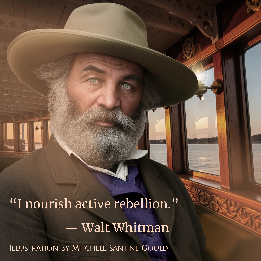 Walt Whitman: Spokesbard for New York’s Sailors, Lovers, and Quakers